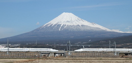 冬の富士山