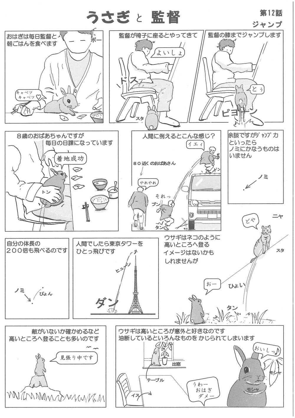 うさぎと建築の漫画 うさぎと監督 りゅげん作 静岡県富士市で高耐震なパッシブデザインの注文住宅を建てる工務店 建築工房わたなべ公式hp